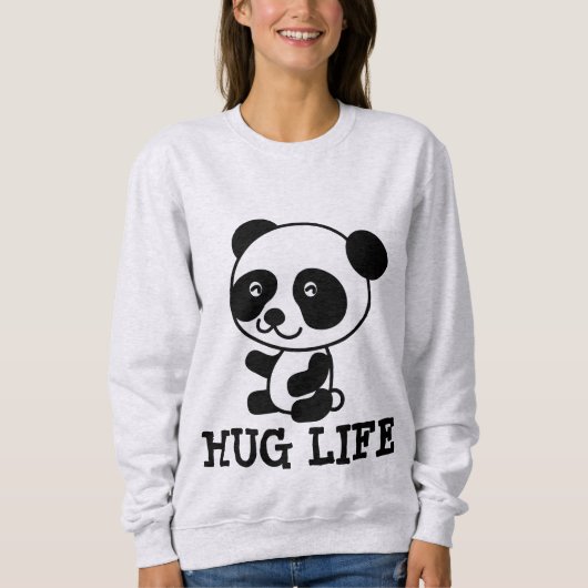 T-shirts et sweatshirts Dames Panda Bear (Devant)