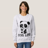 T-shirts et sweatshirts Dames Panda Bear (Devant entier)