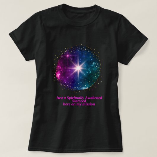T-shirts et Sweatshirts spirituels étoilés réveill (Design devant)
