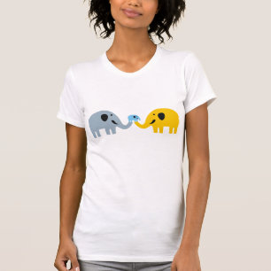 T-shirts famille Eléphant mignonne