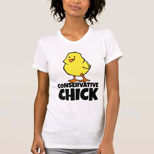 T-shirts féminins conservateurs pour enfants (Devant)