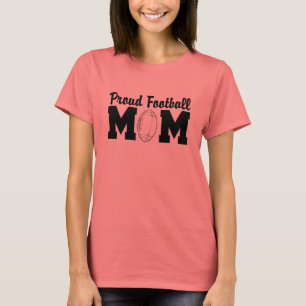 T-shirts fier de maman du football