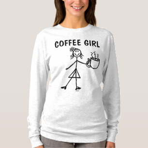 T-shirts FILLES AU CAFÉ, drôles de dames