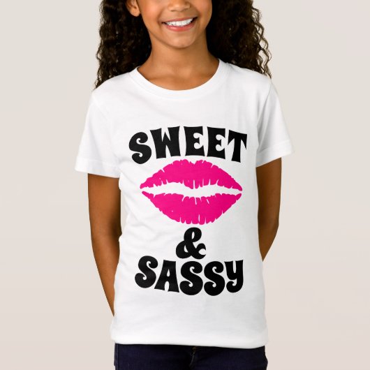 T-shirts FILLES DOUCES ET SAISES (Devant)