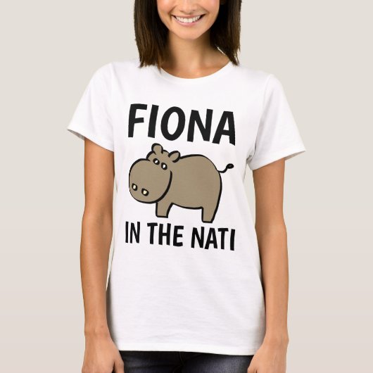 T-shirts FIONA CINCINNATI HIPPO (Devant)