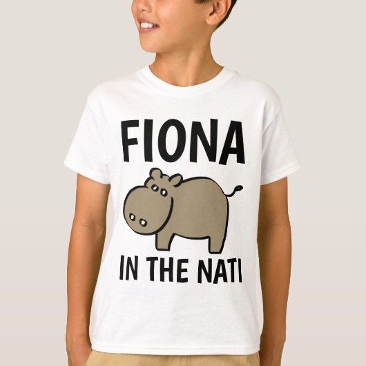 T-shirts FIONA HIPPO pour enfants (Devant)