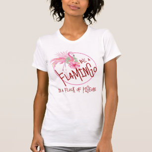 T-shirts Flamants roses roses Inspirational
