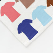 T-shirts Fleece Deken (Hoek)