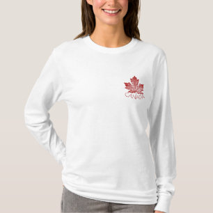 T-shirts frais de souvenir du Canada de chemise du