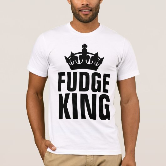 T-SHIRTS FUDGE KING (Devant)