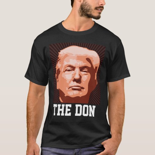 T-shirts FUNNY DONALD TRUMP, LE DON (Devant)