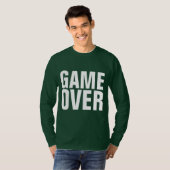 T-Shirts GAME OVER pour hommes (Devant entier)