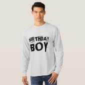 T-SHIRTS GARÇONS D'ANNIVERSAIRE (Devant entier)