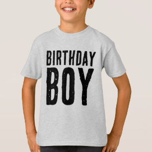 T-SHIRTS GARÇONS D'ANNIVERSAIRE