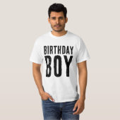 T-SHIRTS GARÇONS D'ANNIVERSAIRE (Devant entier)