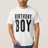 T-SHIRTS GARÇONS D'ANNIVERSAIRE (Devant)