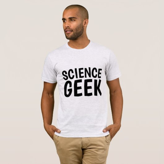 T-SHIRTS GEEKS EN SCIENCE (Devant entier)