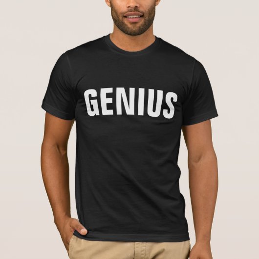 T-shirts GENIUS (Devant)