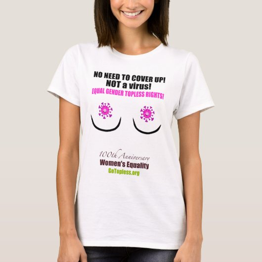 T-shirts GoTopless 2020 (Devant)