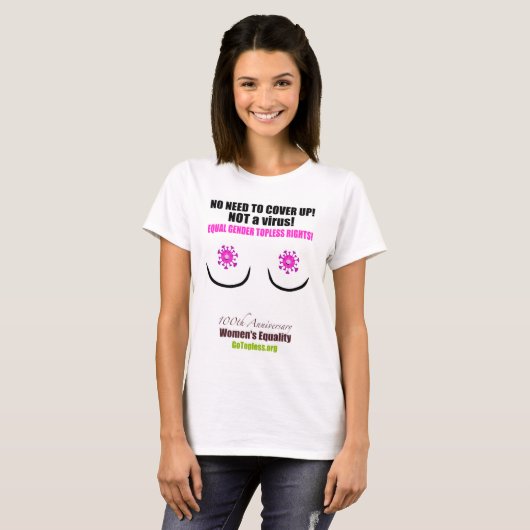 T-shirts GoTopless 2020 (Devant entier)