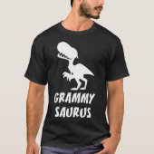 T-shirts grammy d'amie de saurus (Devant)
