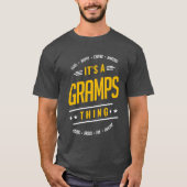 T-shirts Gramps Thing cadeaux (Devant)