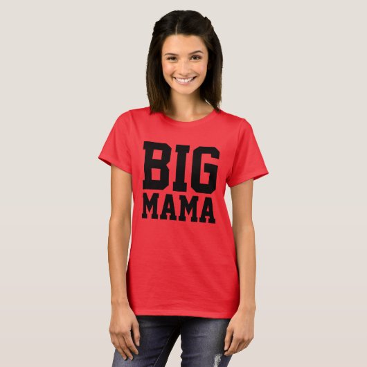 T-shirts GRAND MAMA Plus Size (Devant entier)