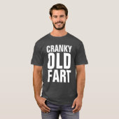 T-shirts GRANDPA, VIEUX ET CRANKY (Devant entier)