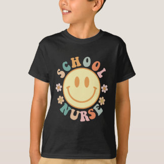 T-shirts graphiques amusants d'infirmière scolaire