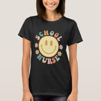 T-shirts graphiques amusants d'infirmière scolaire