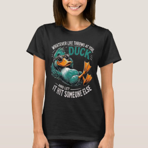 T-shirts Graphiques Drôles Canard Hommes Femmes Ad