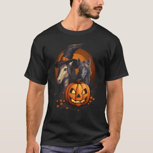 T-shirts graphiques Halloween pour Welsh Pony And (Devant)