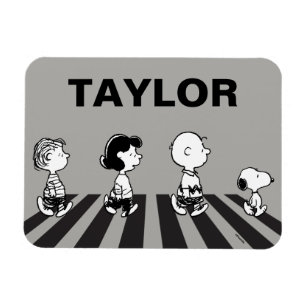 T - shirts Groep Walk Jouw namen toevoegen Magneet