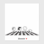 T - shirts | Groep Walk Sticker (Vel)