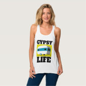 T-SHIRTS GYPSY LIFE CAMPER TRAILER (Devant entier)