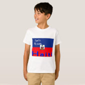 t-shirts haiti flag (Devant entier)