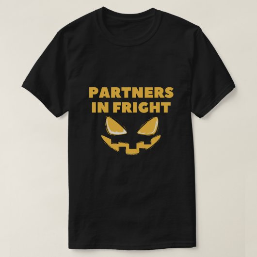 T-shirts Halloween Partners in Fright (Design devant)