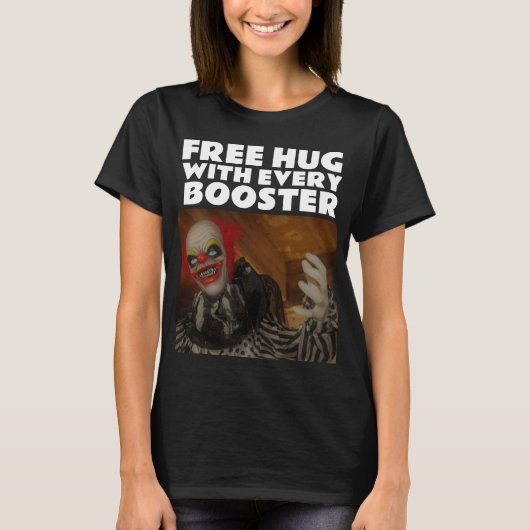 T-SHIRTS HALLOWEEN VAX-PUSHER EVIL CLOWN T-SHIRTS (Devant)