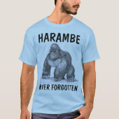 T-shirts HARAMBE GORILLA (Devant)