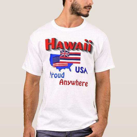 T-shirts hawaii (Devant)
