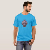 T-shirts Hippopotame (Devant entier)