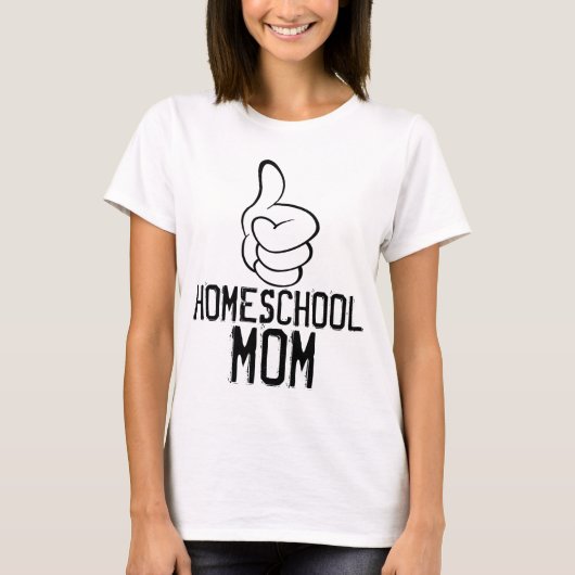 T-shirts HOMESCHOOL MOM (Devant)