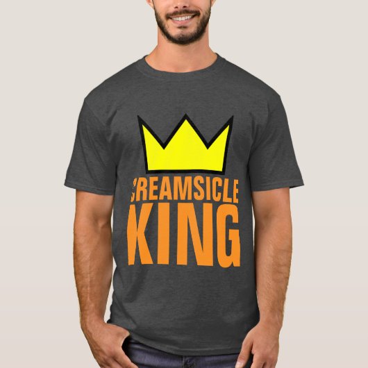 T-shirts homme CREAMSICLE KING (Devant)