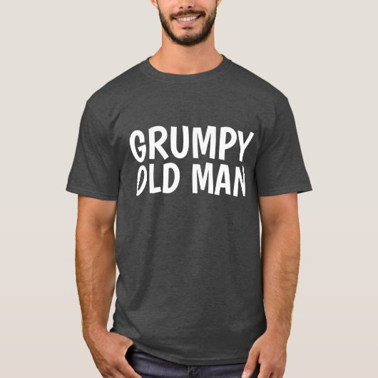 T-SHIRTS HOMME GRUMPY (Devant)