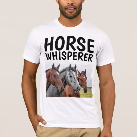 T-SHIRTS HORSE WHISPERER (Devant)