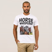 T-SHIRTS HORSE WHISPERER (Devant entier)