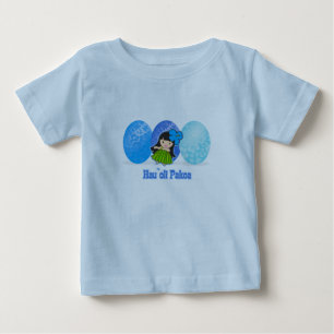 T-shirts Hula Girl Easter Egg Kids