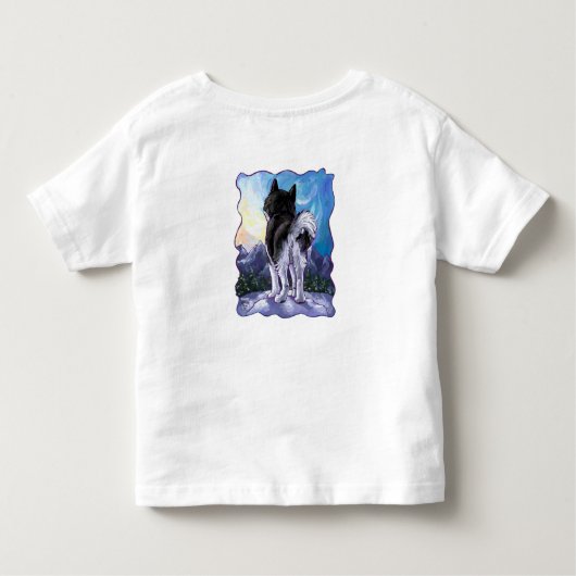 T-shirts Husky (Dos)
