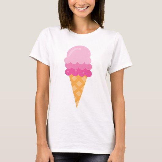 T-shirts ICECREAM CONE (Devant)