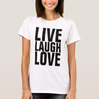 T-shirts inspirés, LIVE RIGH LOVE